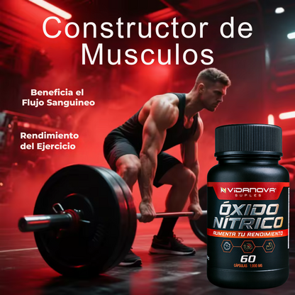 OXIDO NITRICO 1000MG 60 CAPS