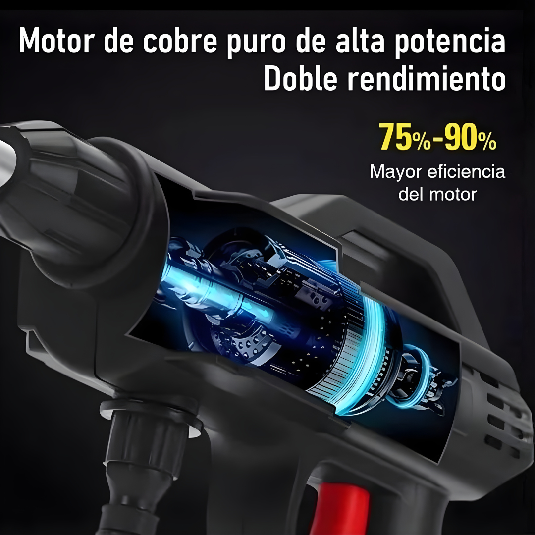 HIDROLAVADORA PORTATIL 98V CON 2 BATERIAS