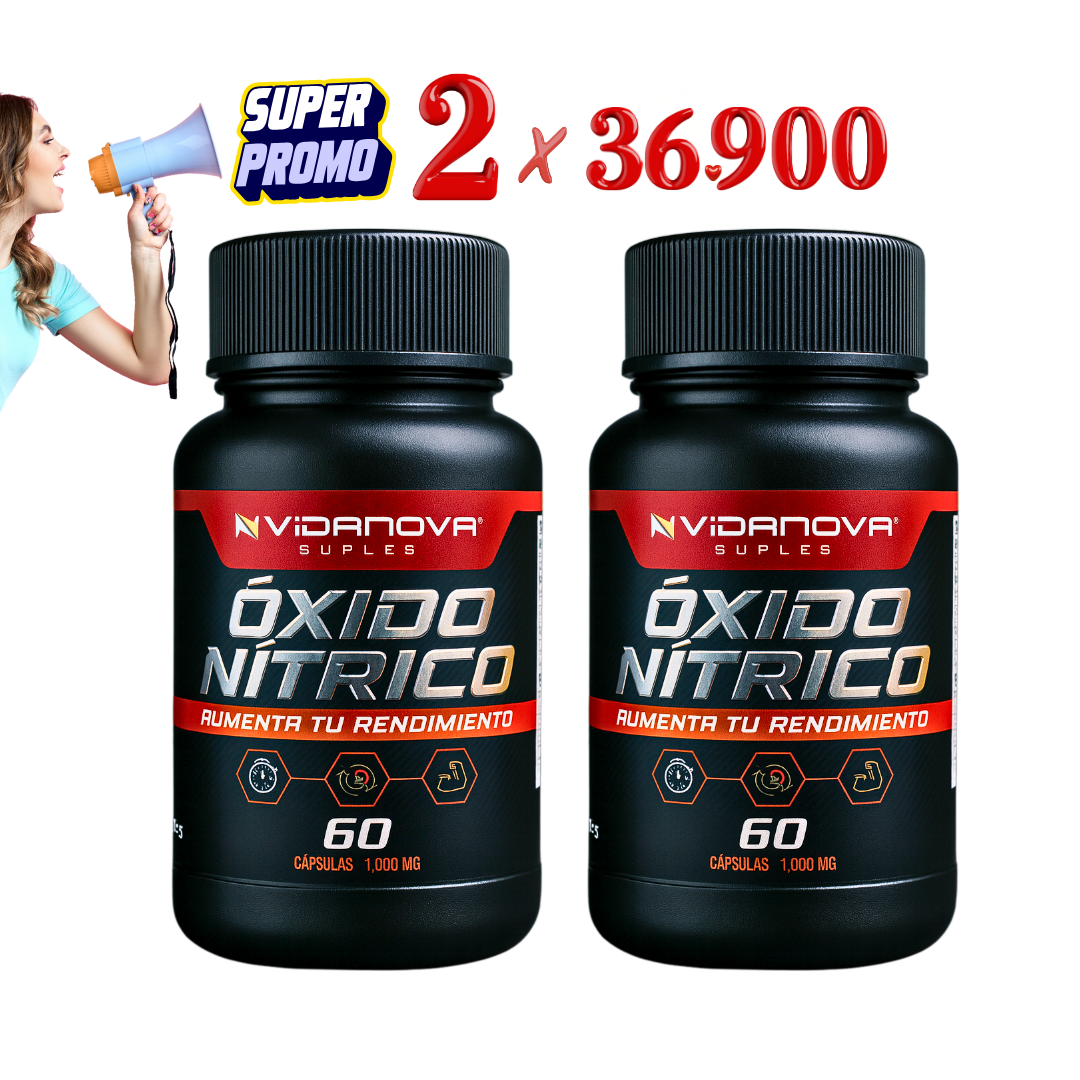 OXIDO NITRICO 1000MG 60 CAPS