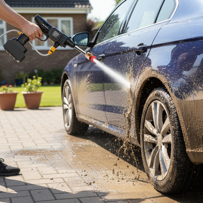 HIDROLAVADORA PORTATIL 98V CON 2 BATERIAS