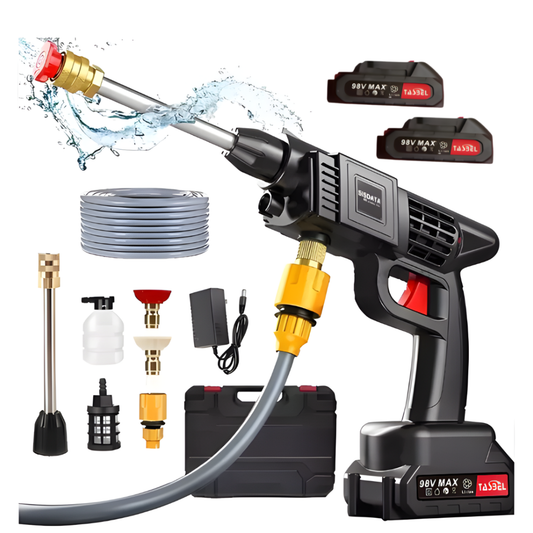 HIDROLAVADORA PORTATIL 98V CON 2 BATERIAS